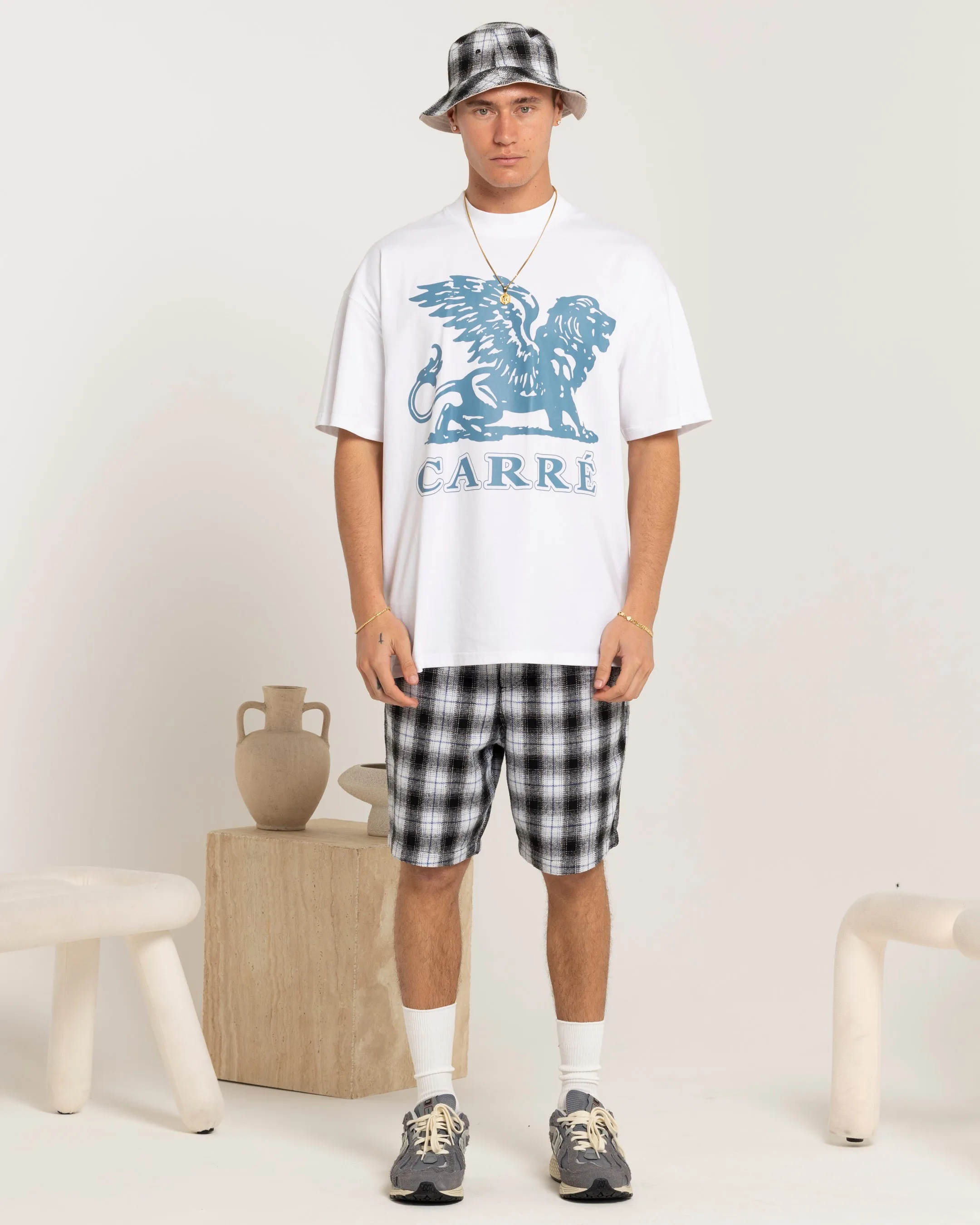 Carre Brave Oversized T-Shirt White