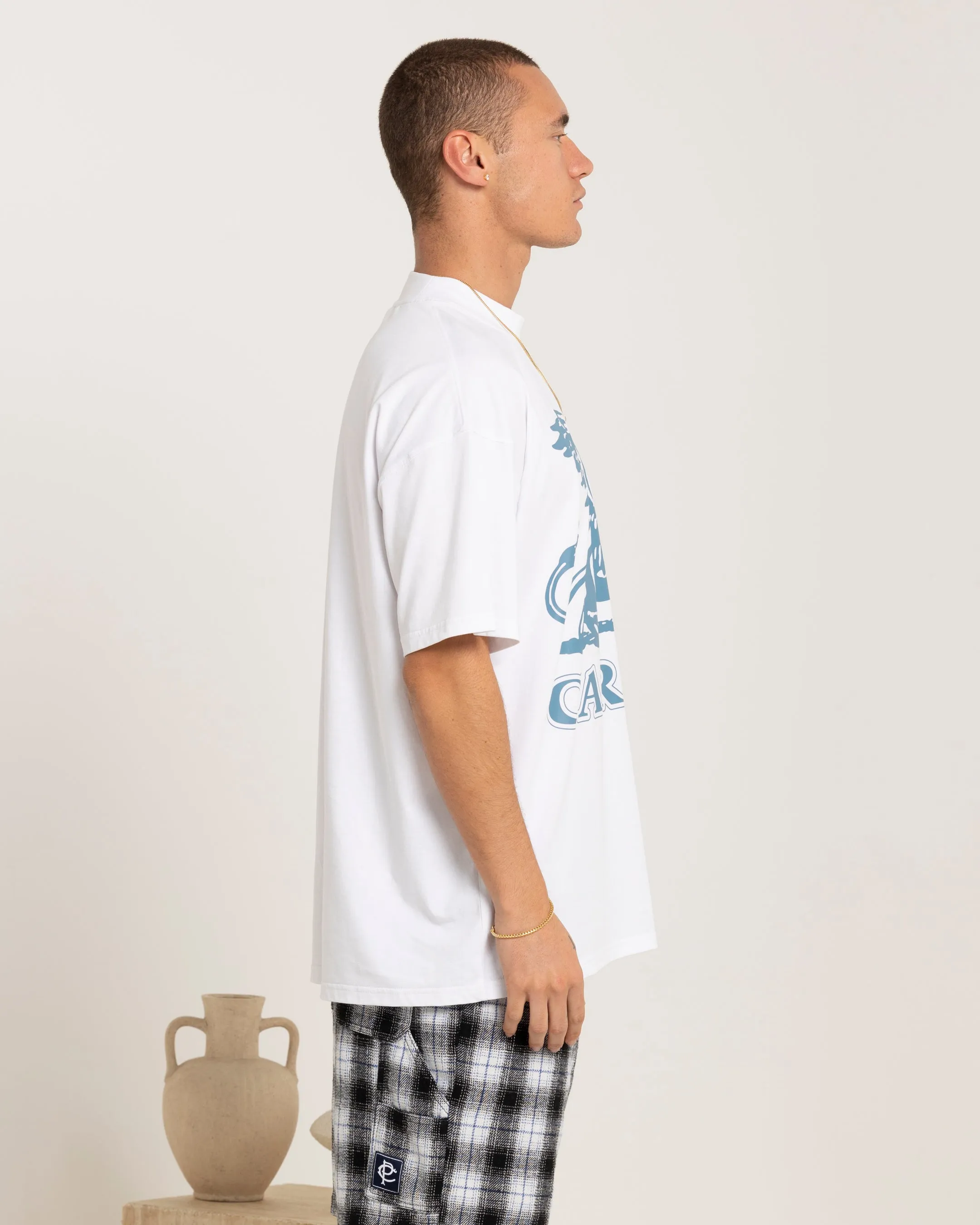 Carre Brave Oversized T-Shirt White