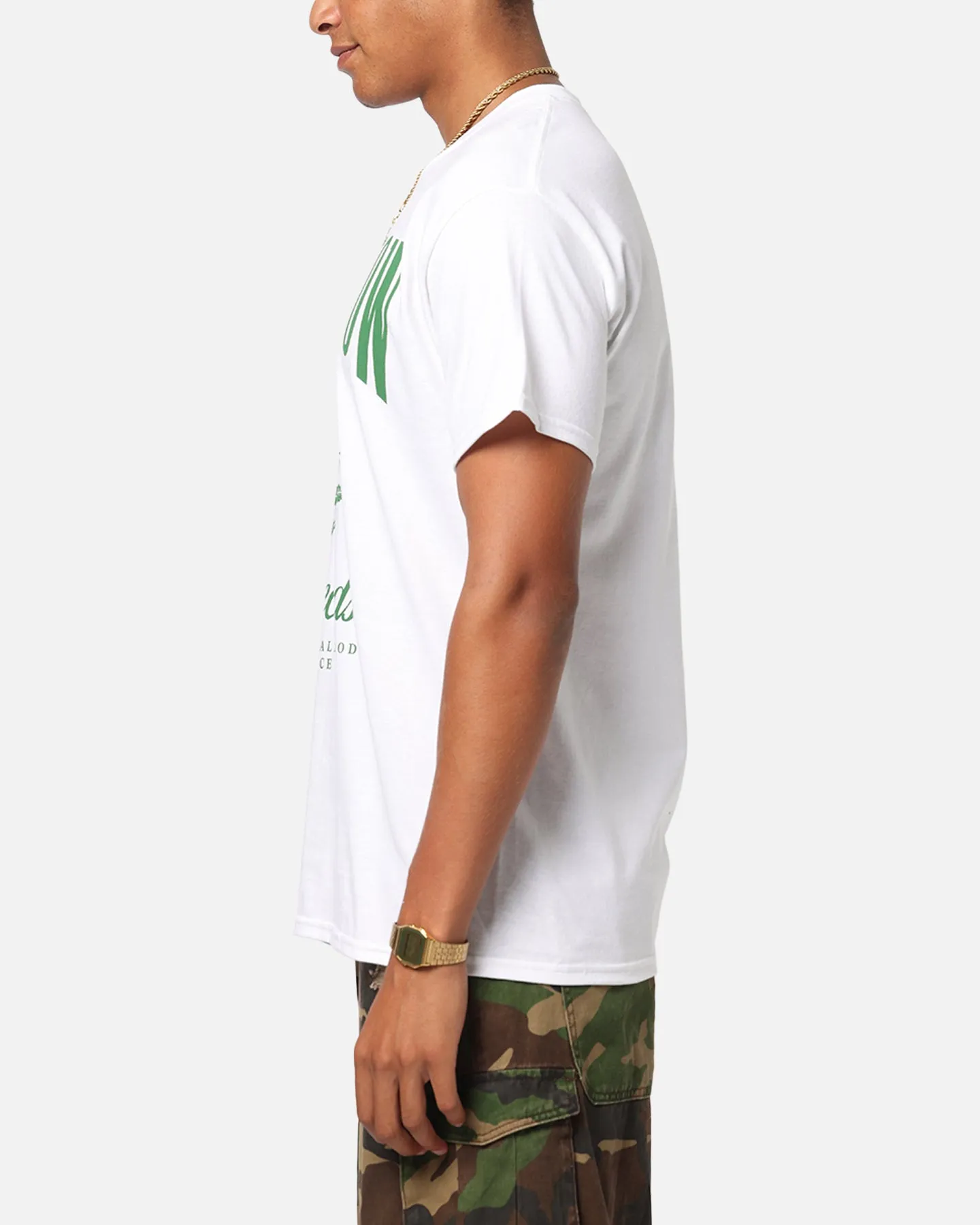 Deathrow Records High Life T-Shirt White