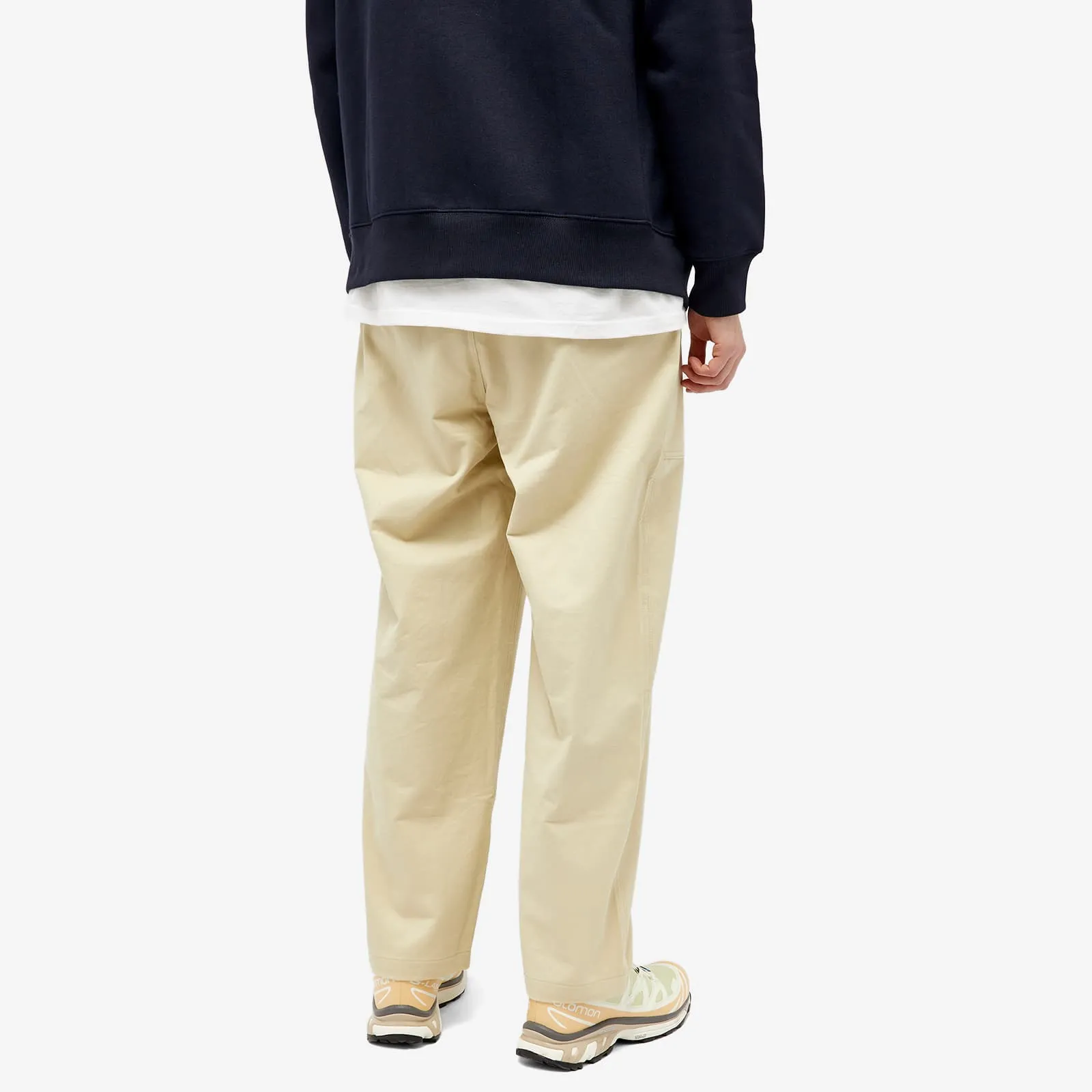 Dime Belted Twill Pant, Light Oak