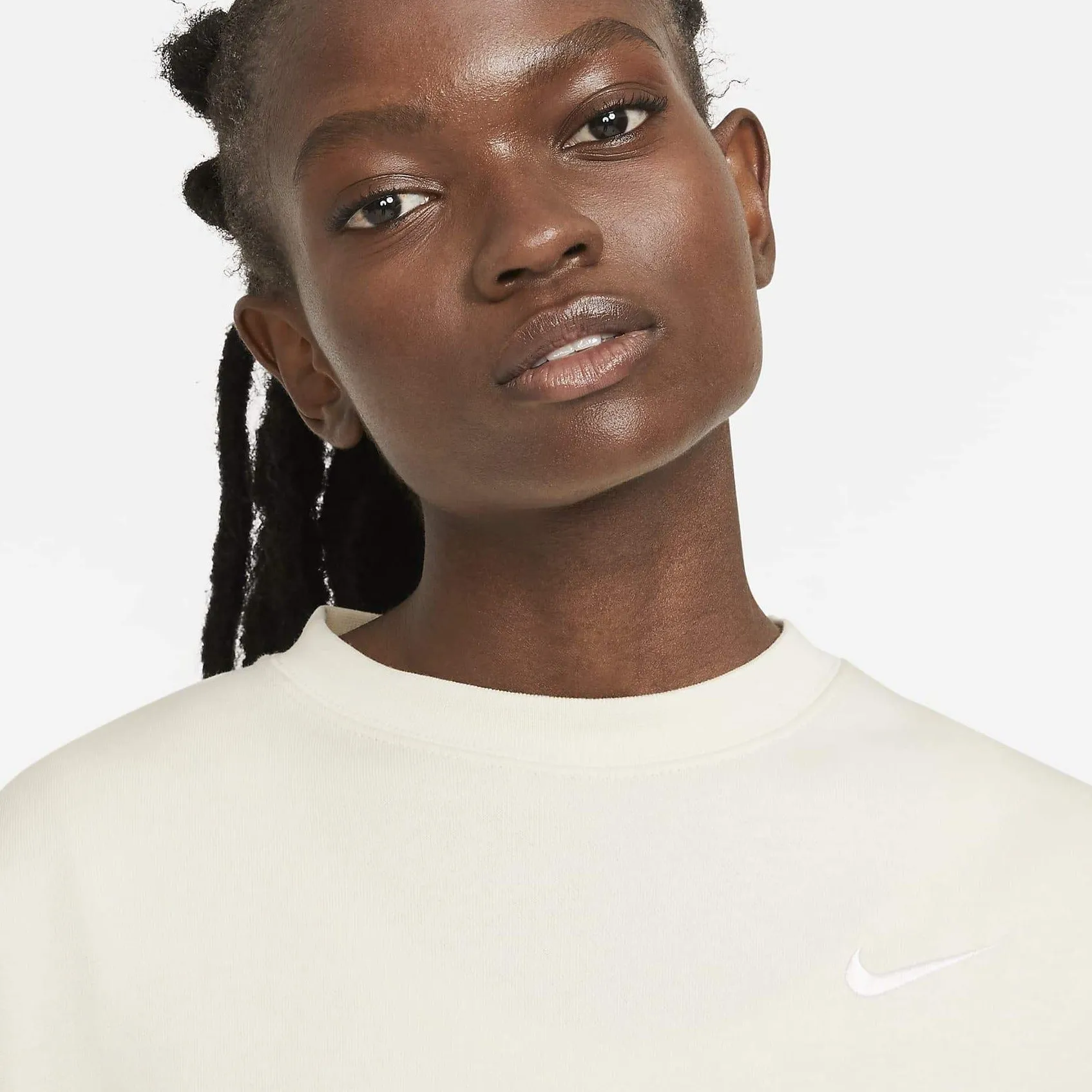 Fleece Crewneck (Coconut Milk   White)