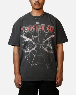Goat Crew Marvel Sinister Six Through The Eyes Heavyweight T-Shirt Black Wash
