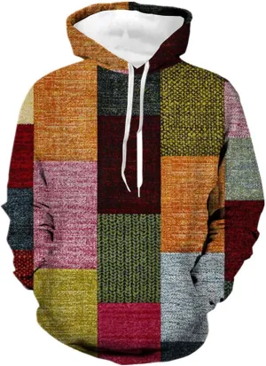 Hoodies for Me 2024 Fall Fashion Men's Midweight Fleece Men's Lightweight French Full-Zip Hoodie Men's Workout Hooded