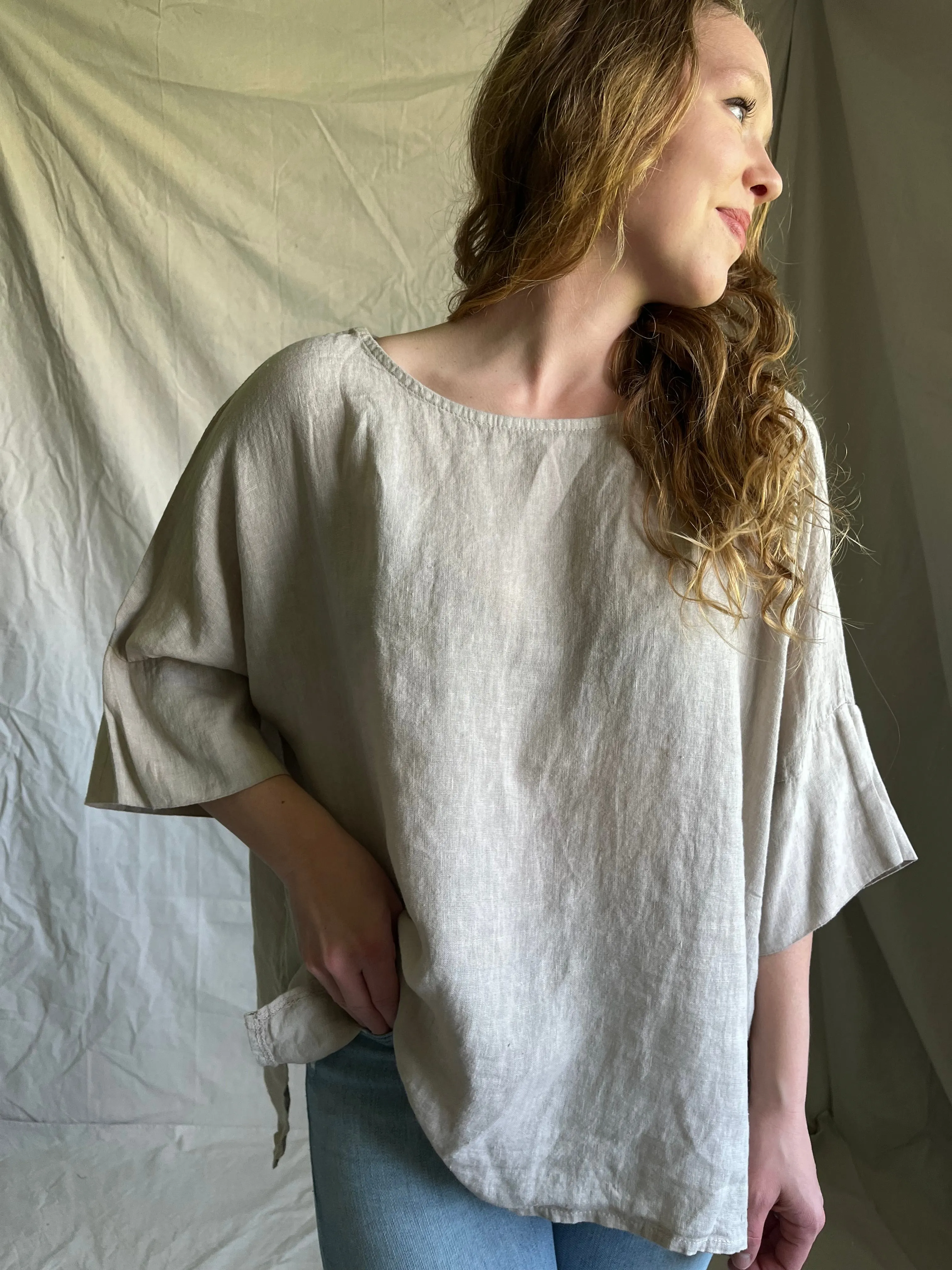 Huck Linen top