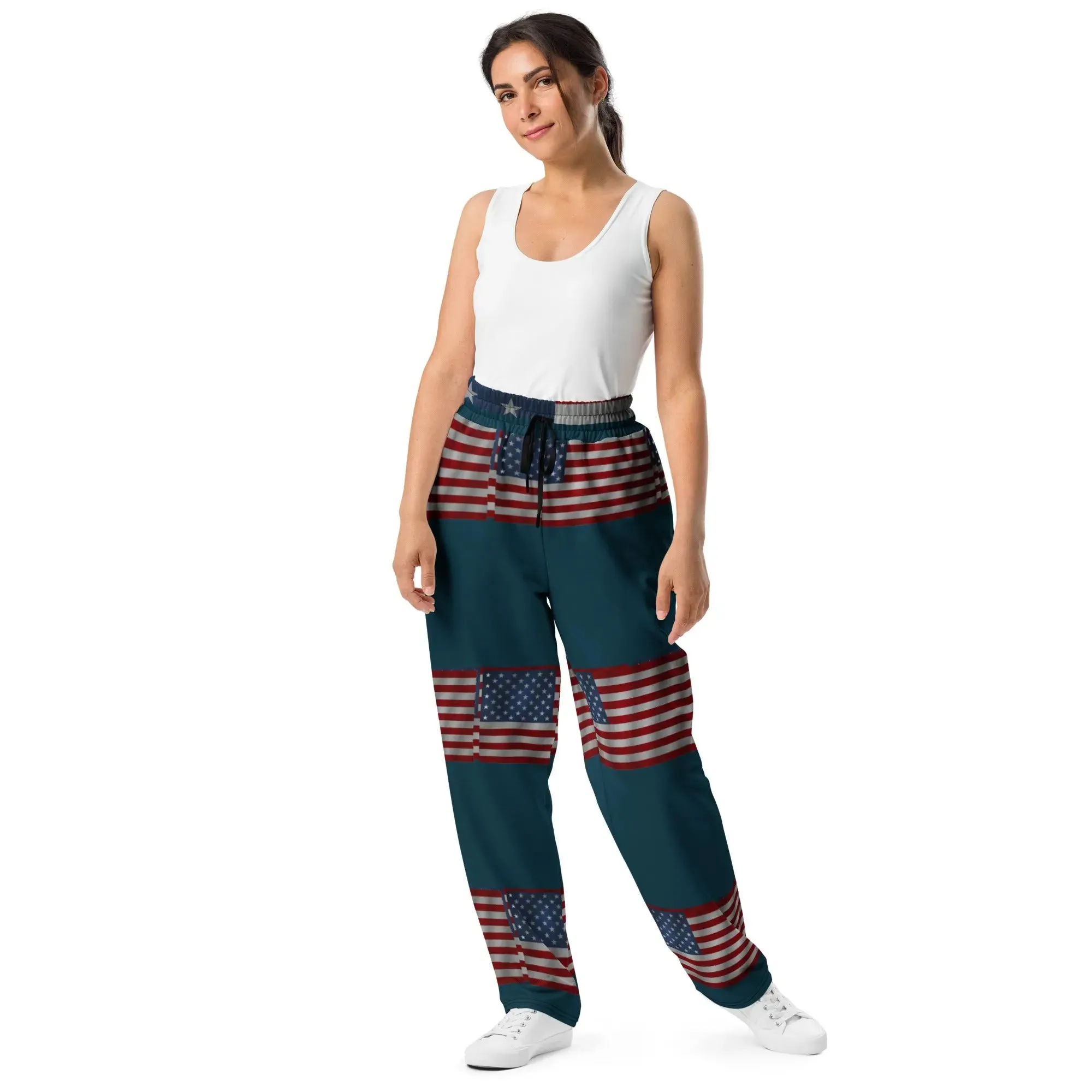 Joggers USA Election Wide-leg