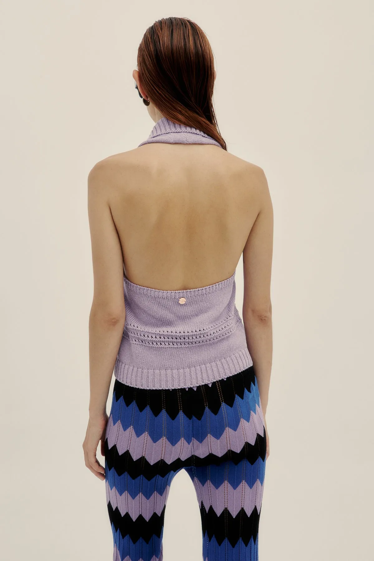 Knit Halter Top