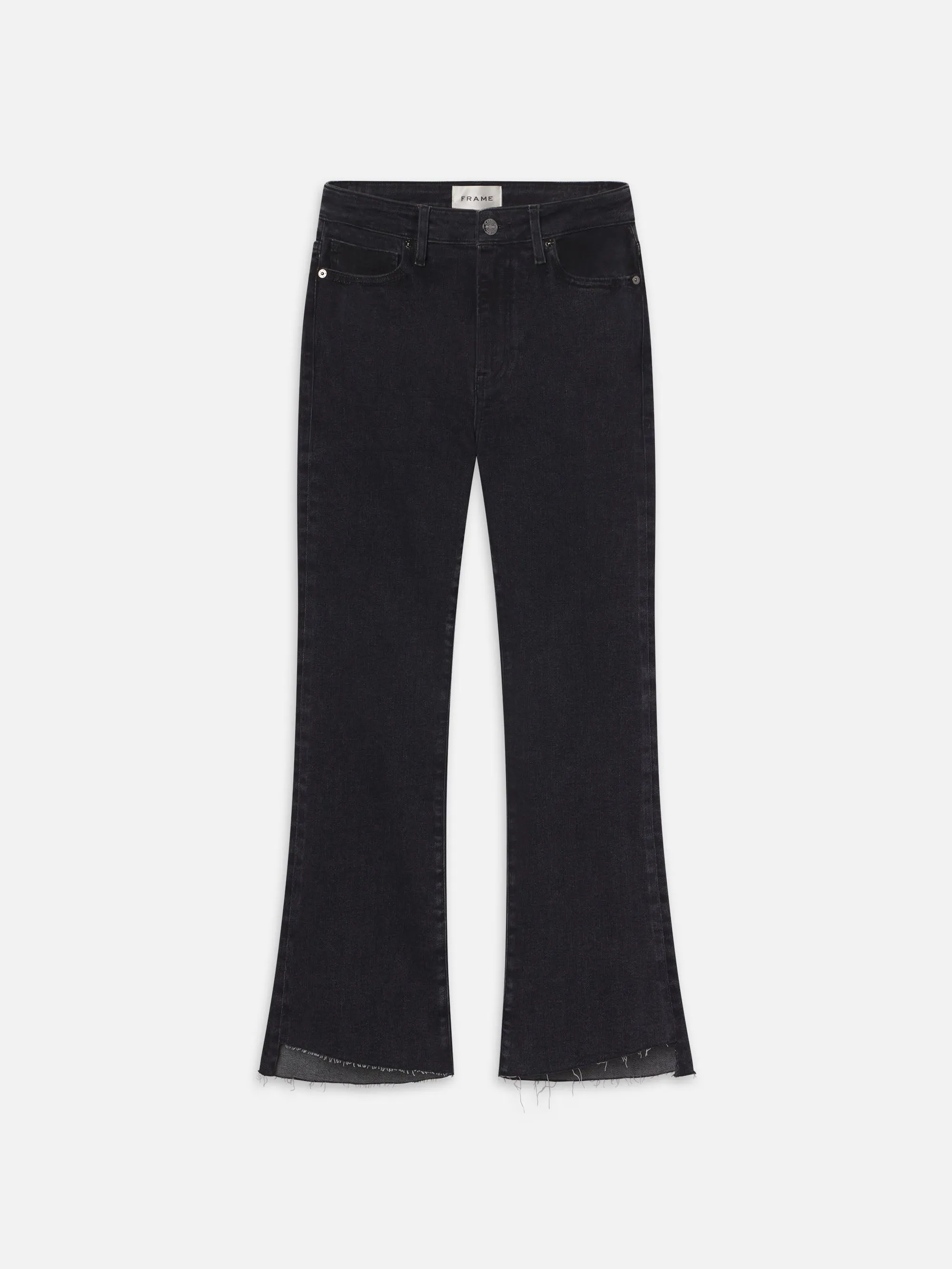 Le Crop Mini Boot -- Radio Cascade Hem