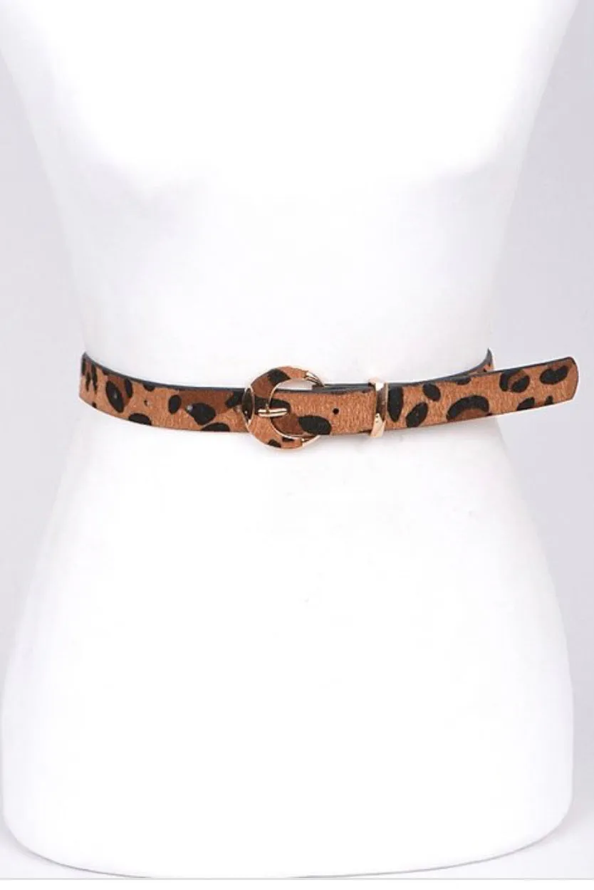 Leaping Leopard Belt