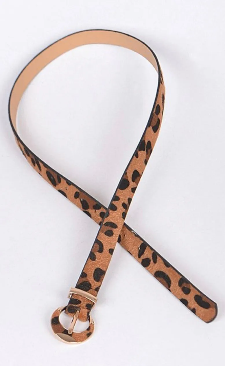 Leaping Leopard Belt