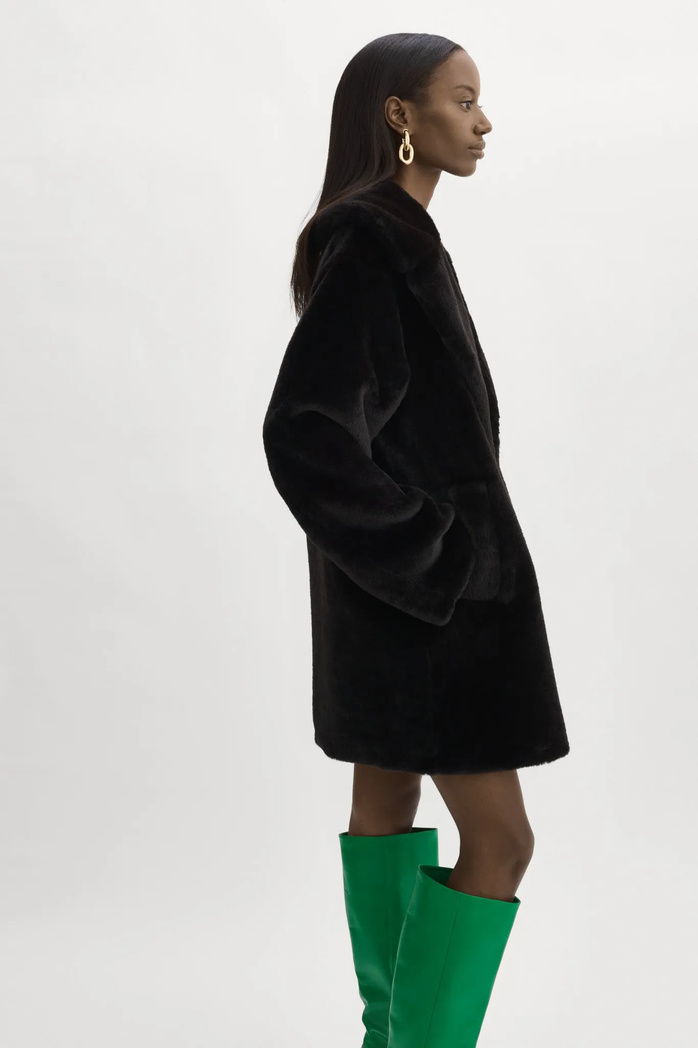 LINNEA | Faux Fur Coat