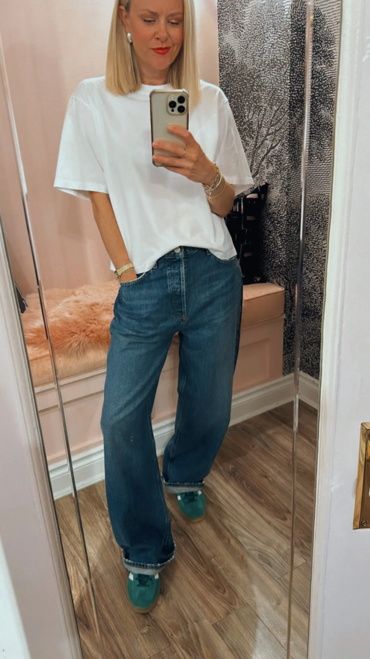 'Low Slung Baggy' Jean