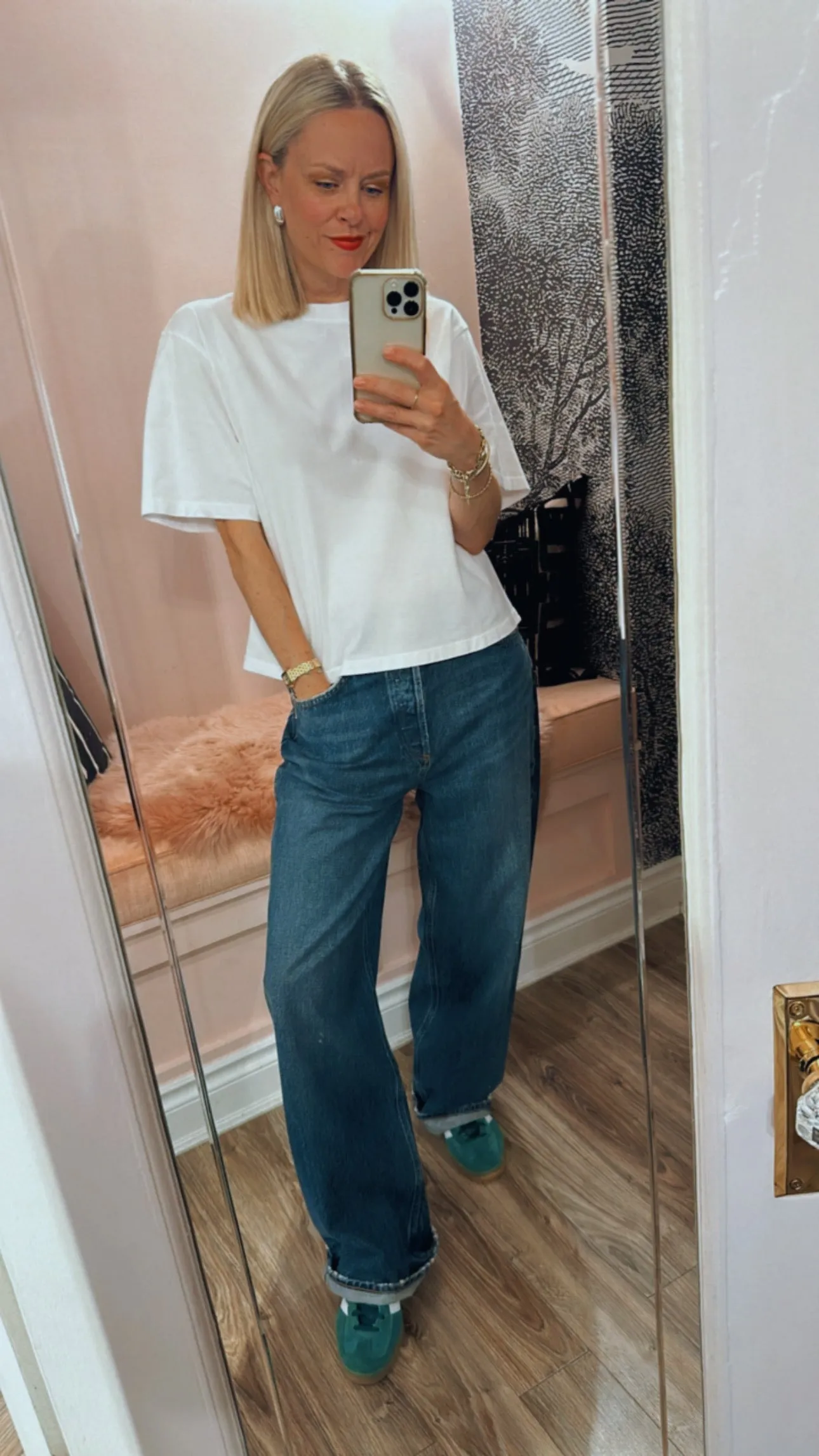 'Low Slung Baggy' Jean