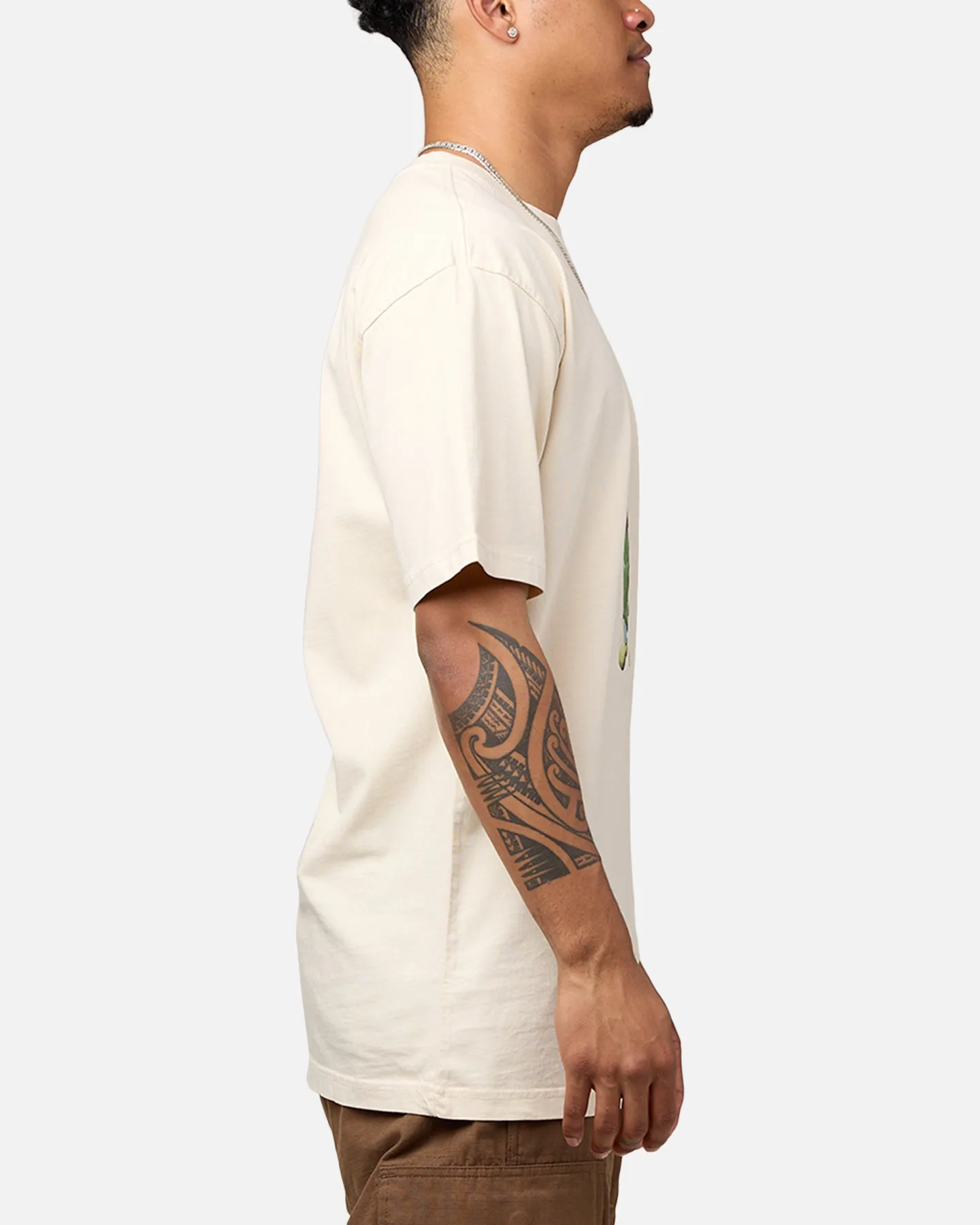 Market Peace Bear T-Shirt Ecru