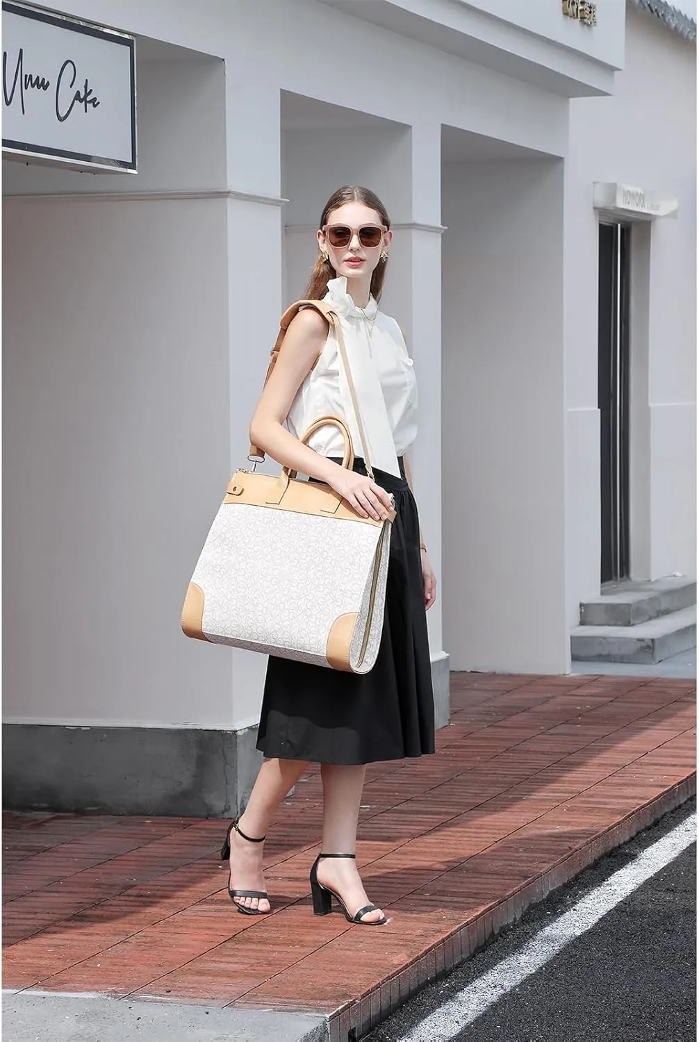 Multipurpose Travel Fashion Garment Bag - Convertible Duffle for Women 2 in 1 Clothing Storage Stylish Suitcase