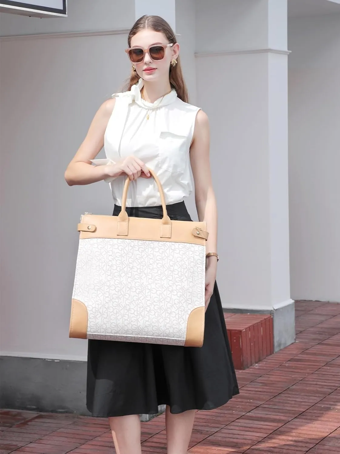 Multipurpose Travel Fashion Garment Bag - Convertible Duffle for Women 2 in 1 Clothing Storage Stylish Suitcase