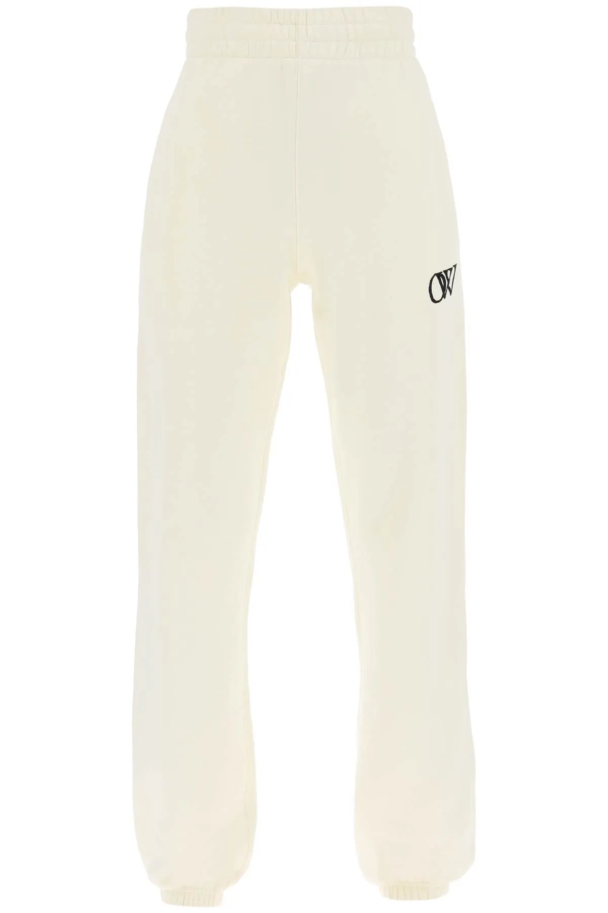 Off-White Joggers With Flocked Logo