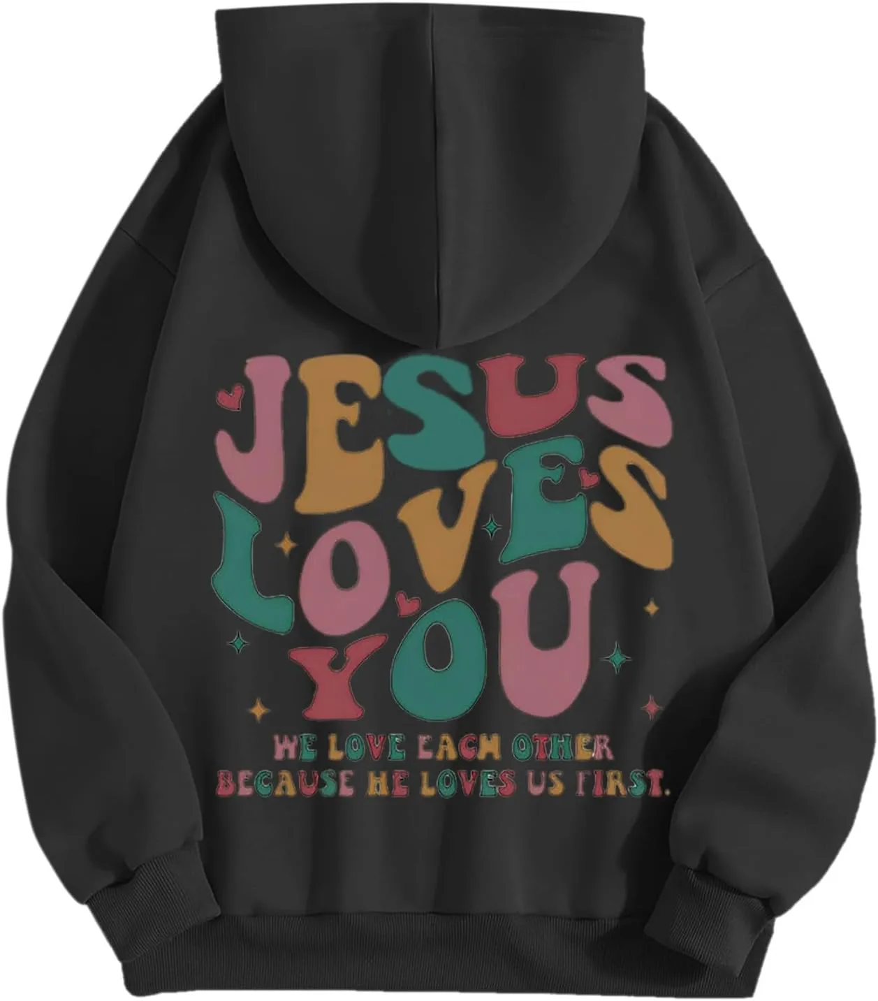 Oversized Sweatshirts for Teen Girls Palm Puff Long Sleeve Crewneck Cute Hoodies Lightweight Autumn Fashion Clothes
