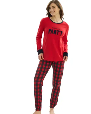 Pajama Party Plaid Set