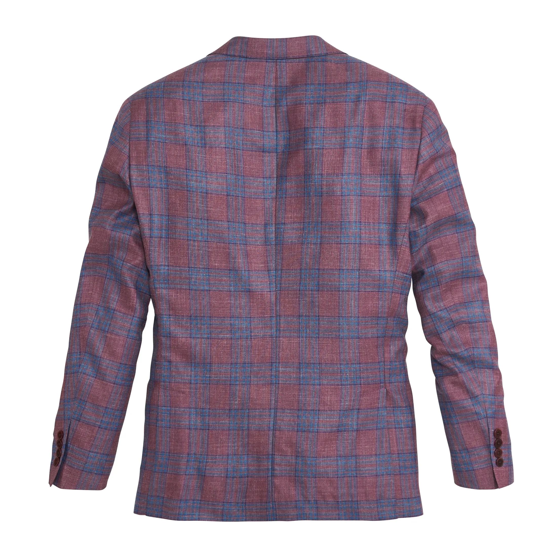Reda Barberry Plaid Sport Coat
