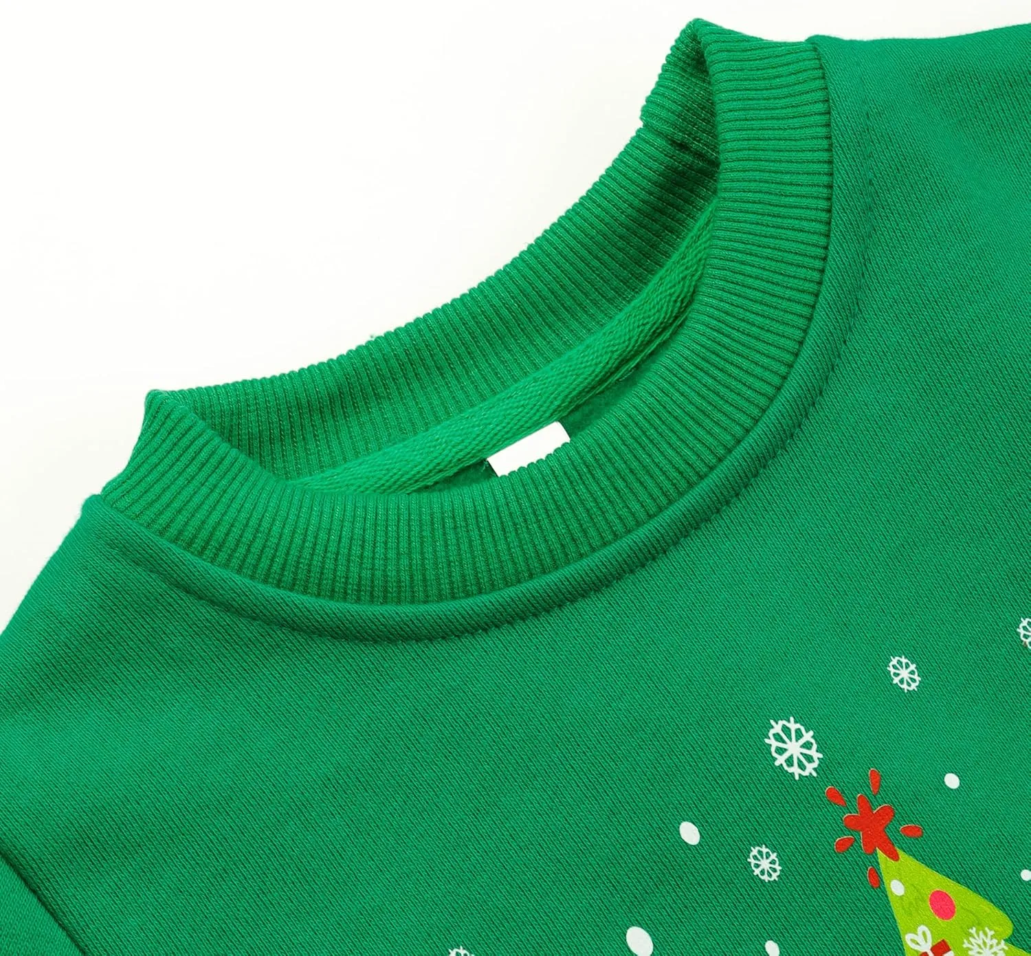 RETSUGO Toddler Boys Christmas Sweatshirts Kids Ugly Sweaters Reindeer Long Sleeve Xmas Fleece Pullover Tops Trucks Shirts