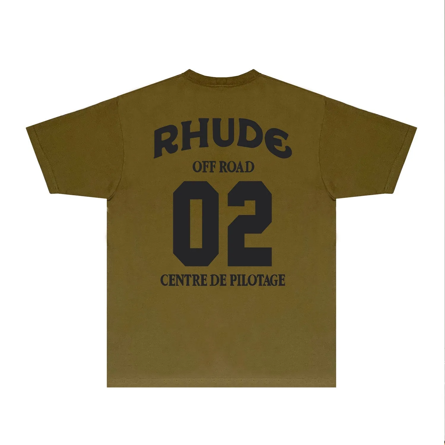 Rhude T Shirts Printed Trendy Pure Cotton