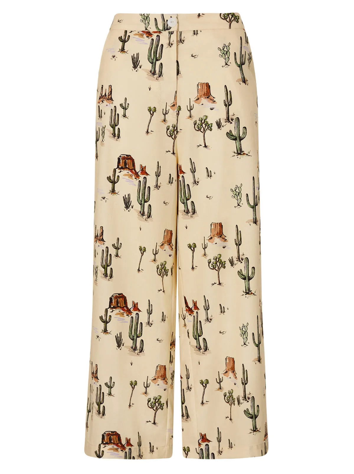 Romina Joshua Tree Print Trousers