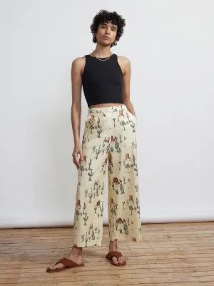 Romina Joshua Tree Print Trousers