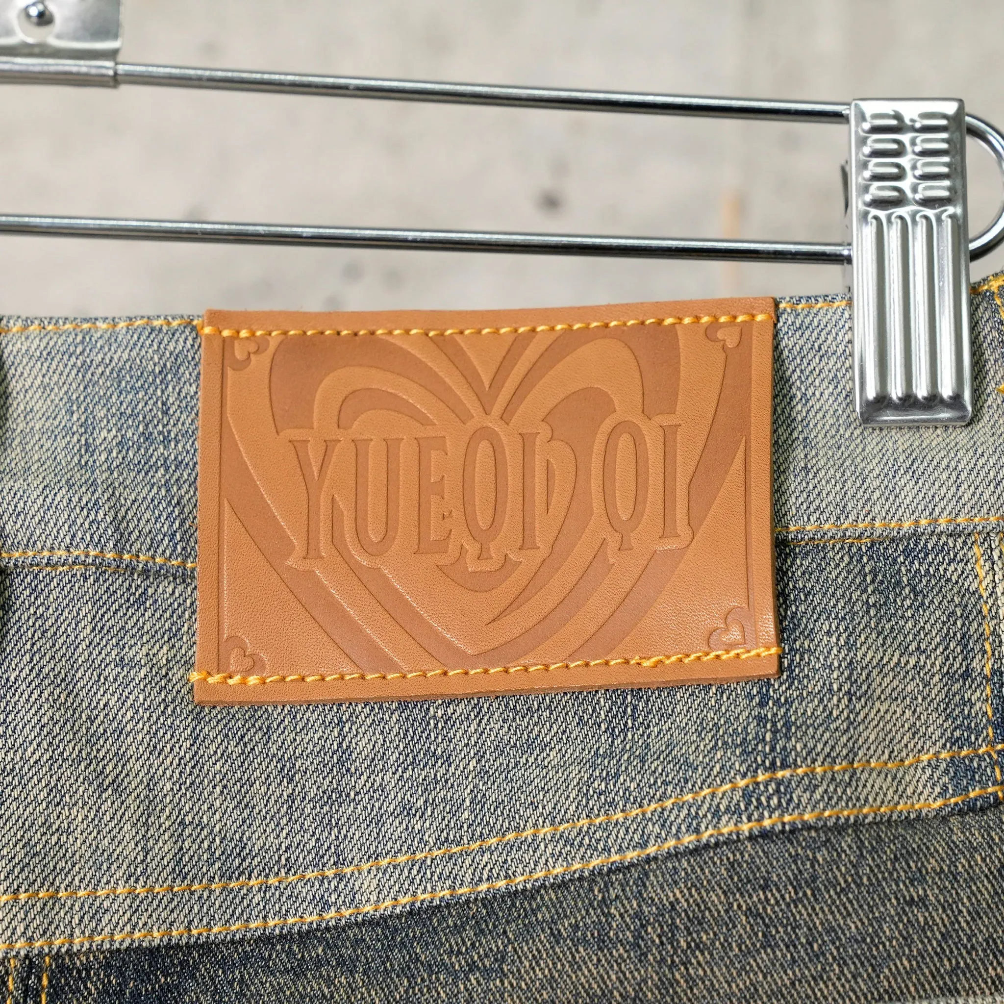 SAWTOOTH BOOTCUT DENIM / BLUE/GREY