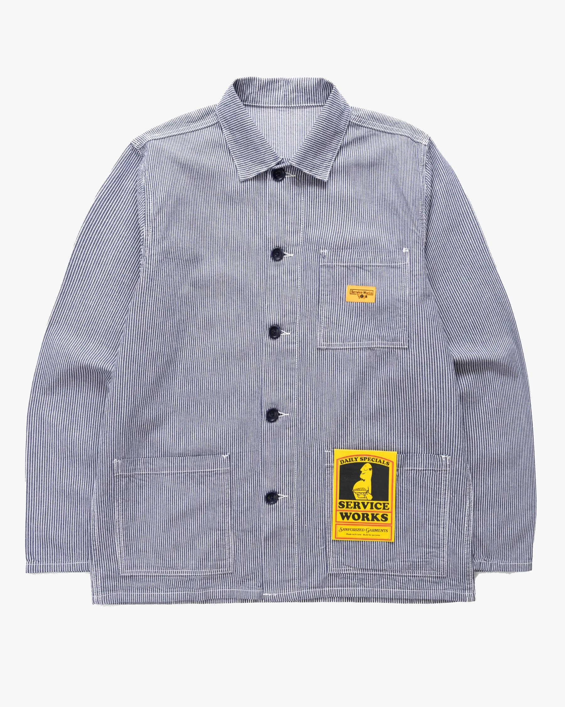 Service Works Hickory Chore Shirt - Hickory Stripe