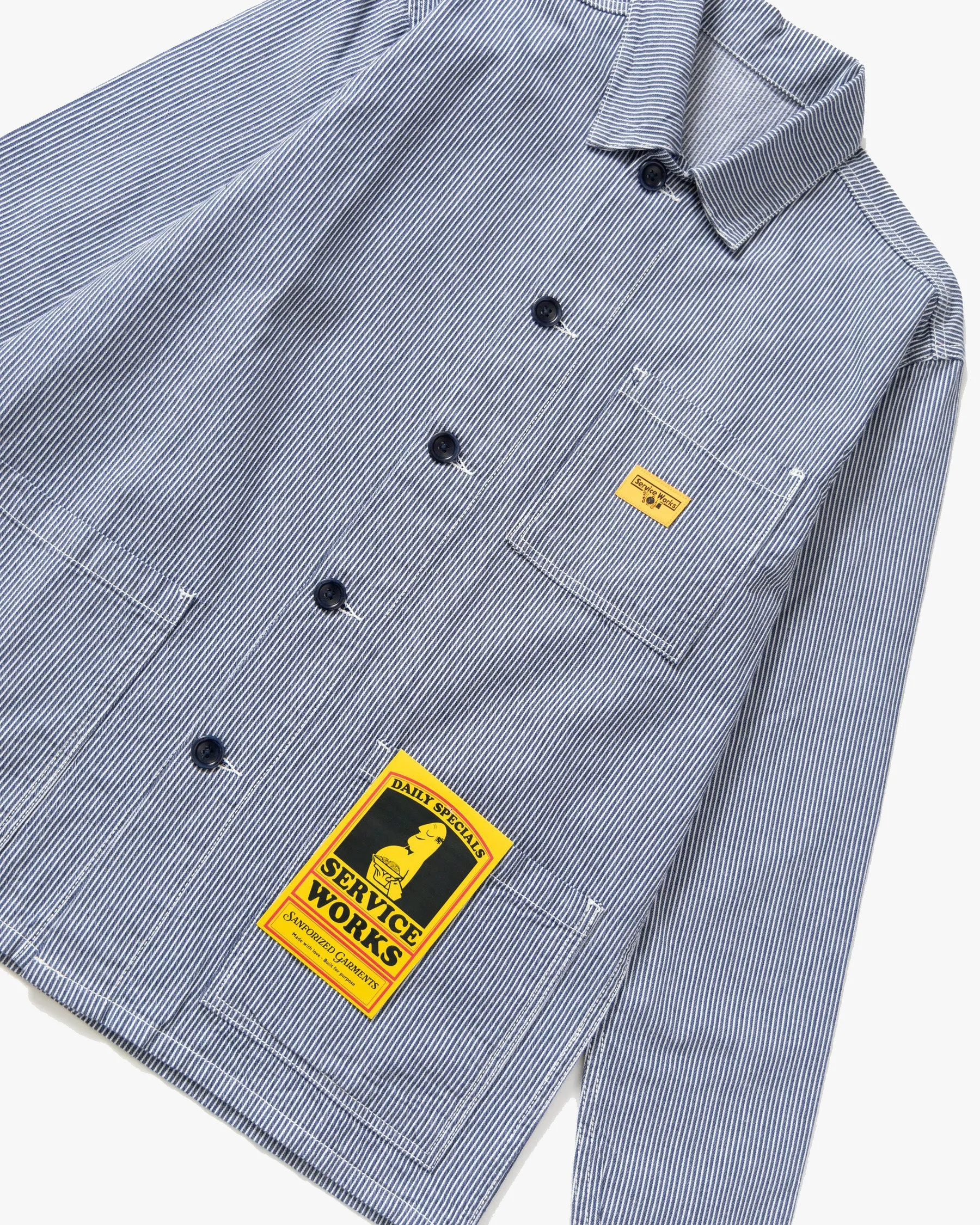 Service Works Hickory Chore Shirt - Hickory Stripe