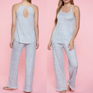Snake print 2 piece PJ set.
