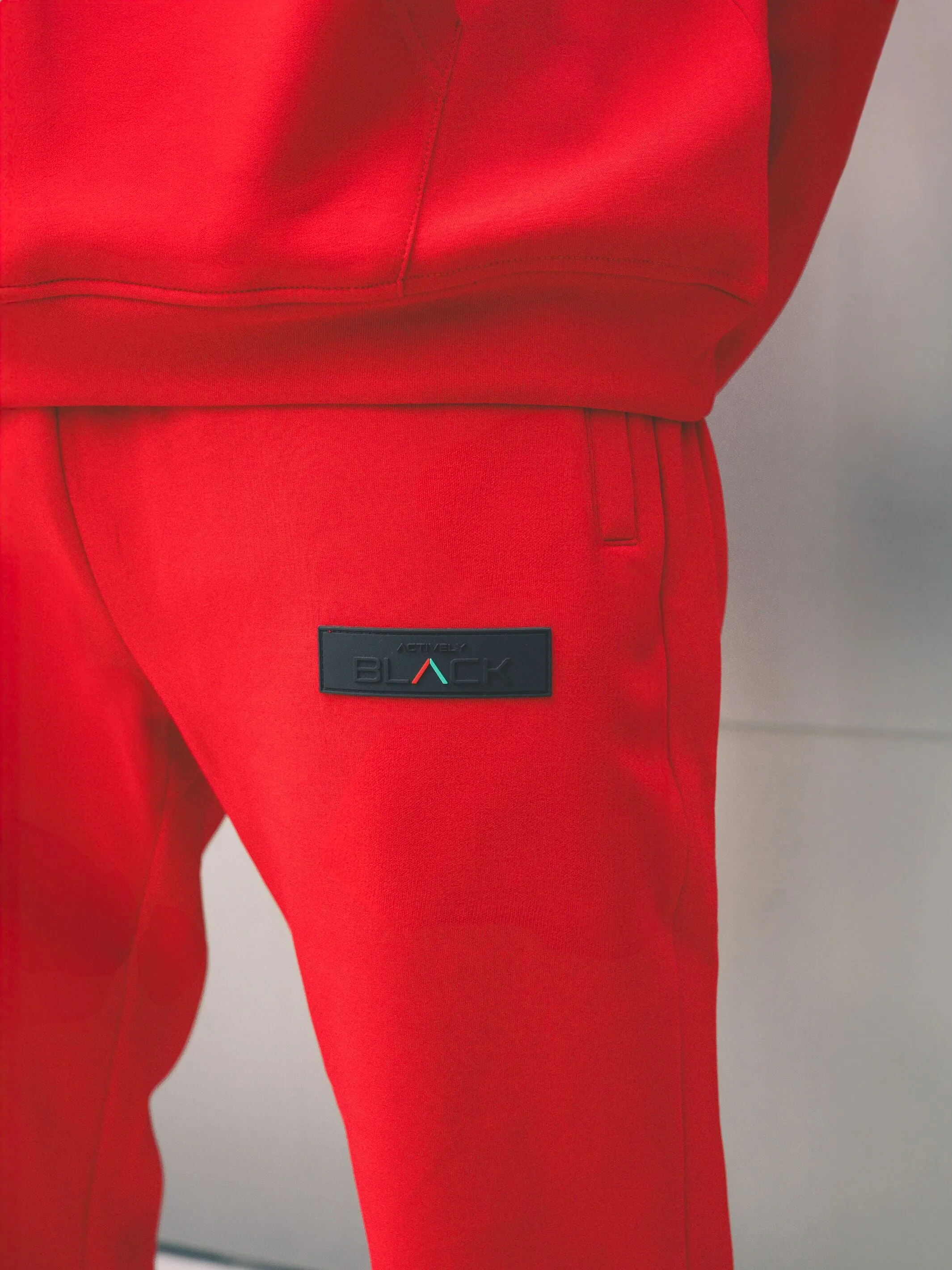 Unisex Embossed Patch Joggers