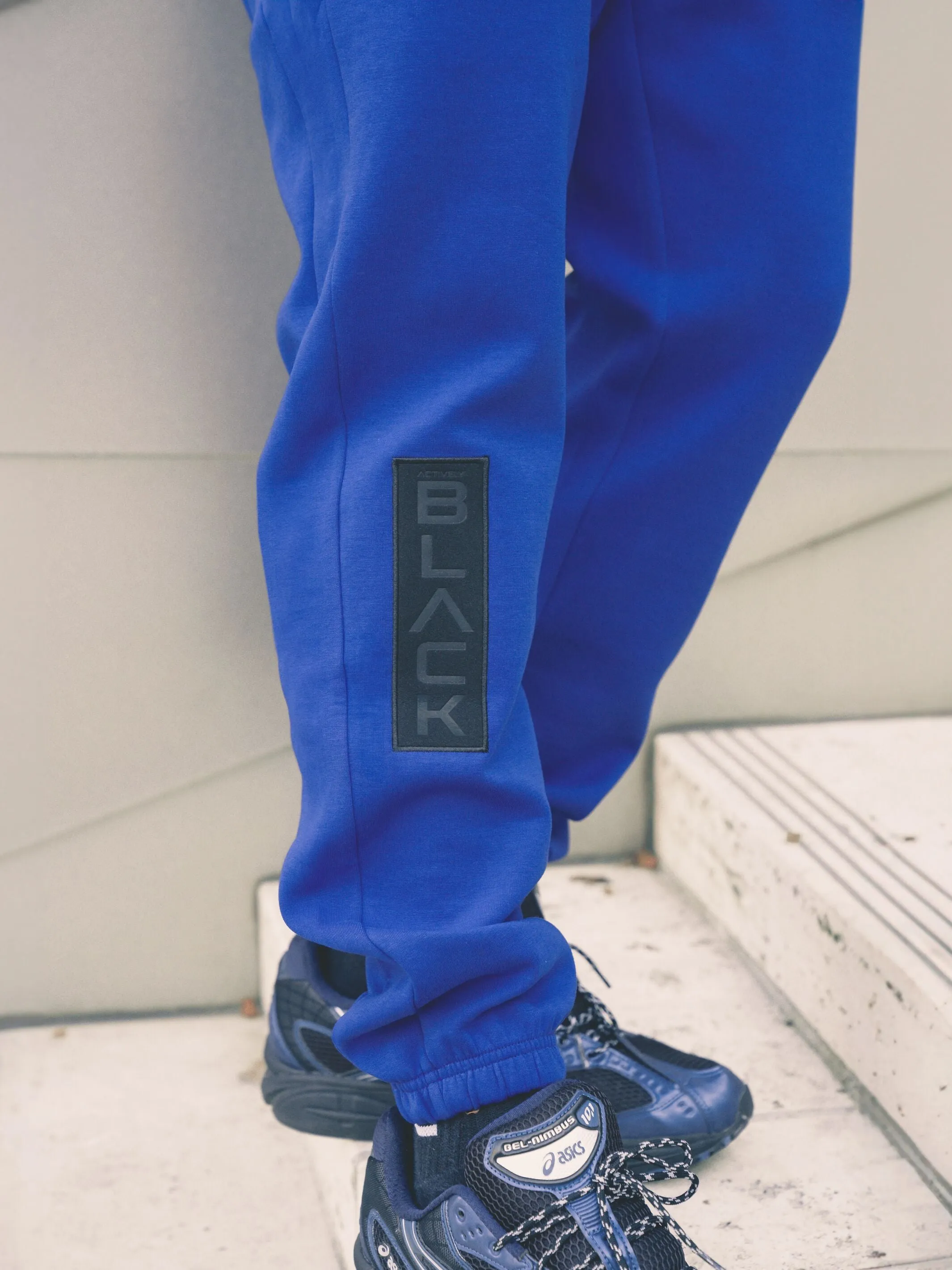 Unisex Embossed Patch Joggers