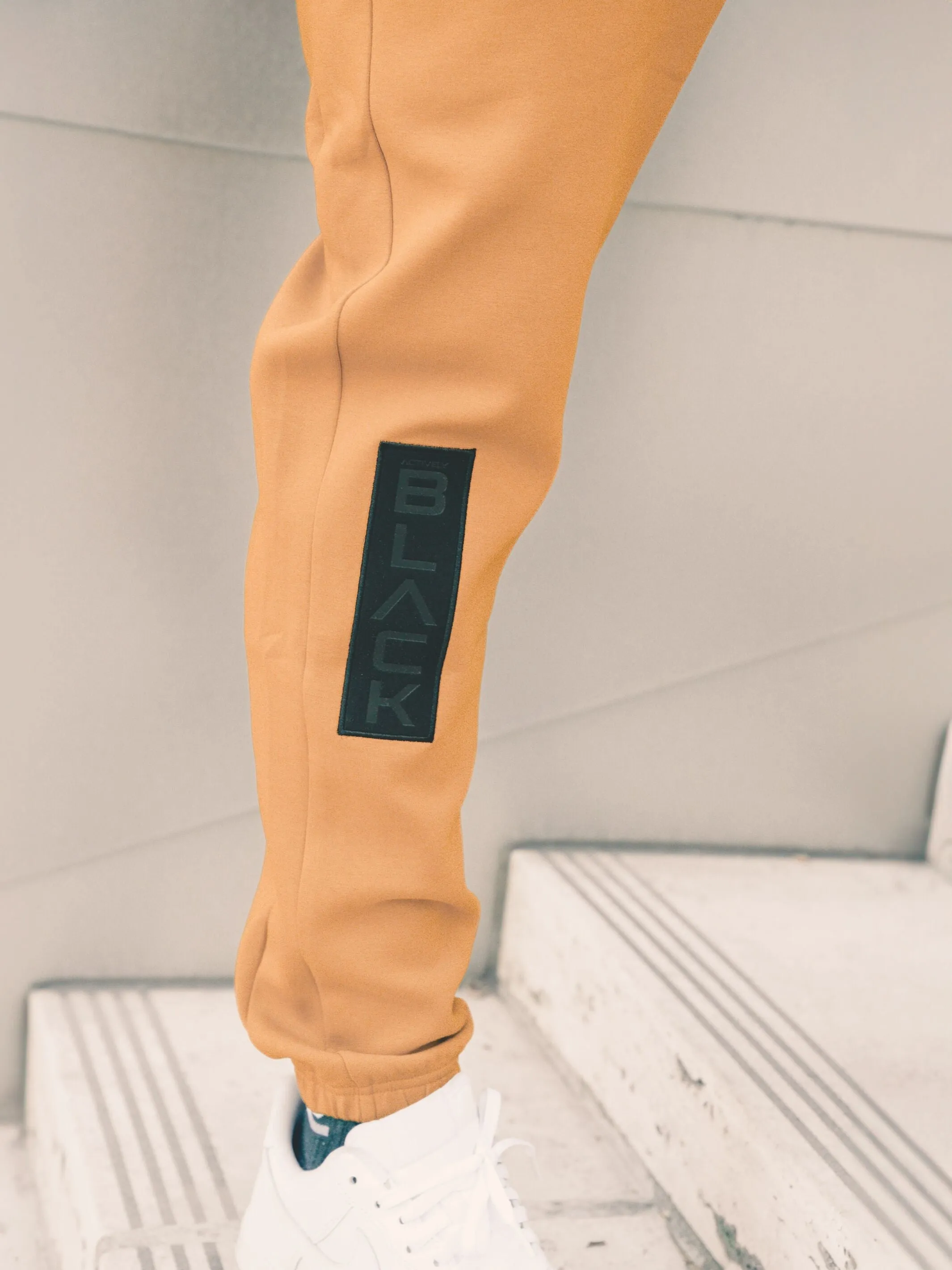 Unisex Embossed Patch Joggers