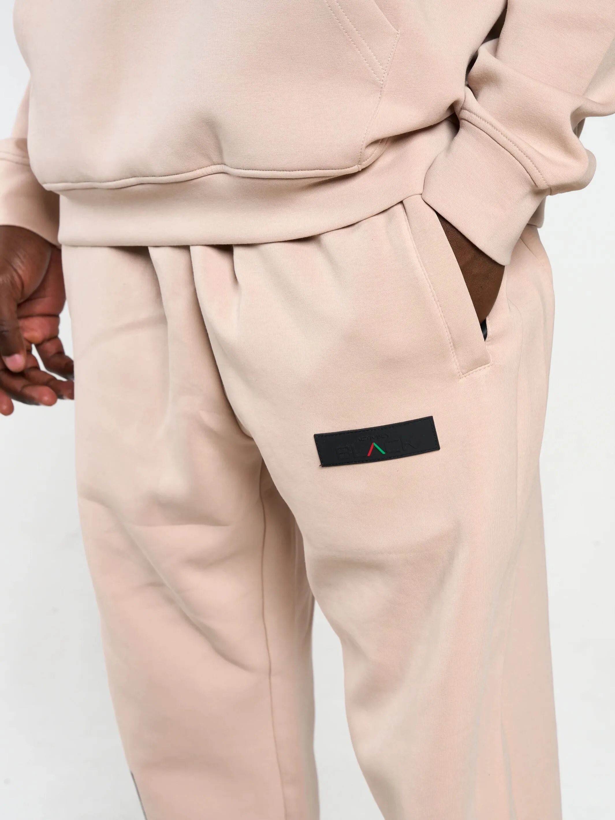 Unisex Embossed Patch Joggers