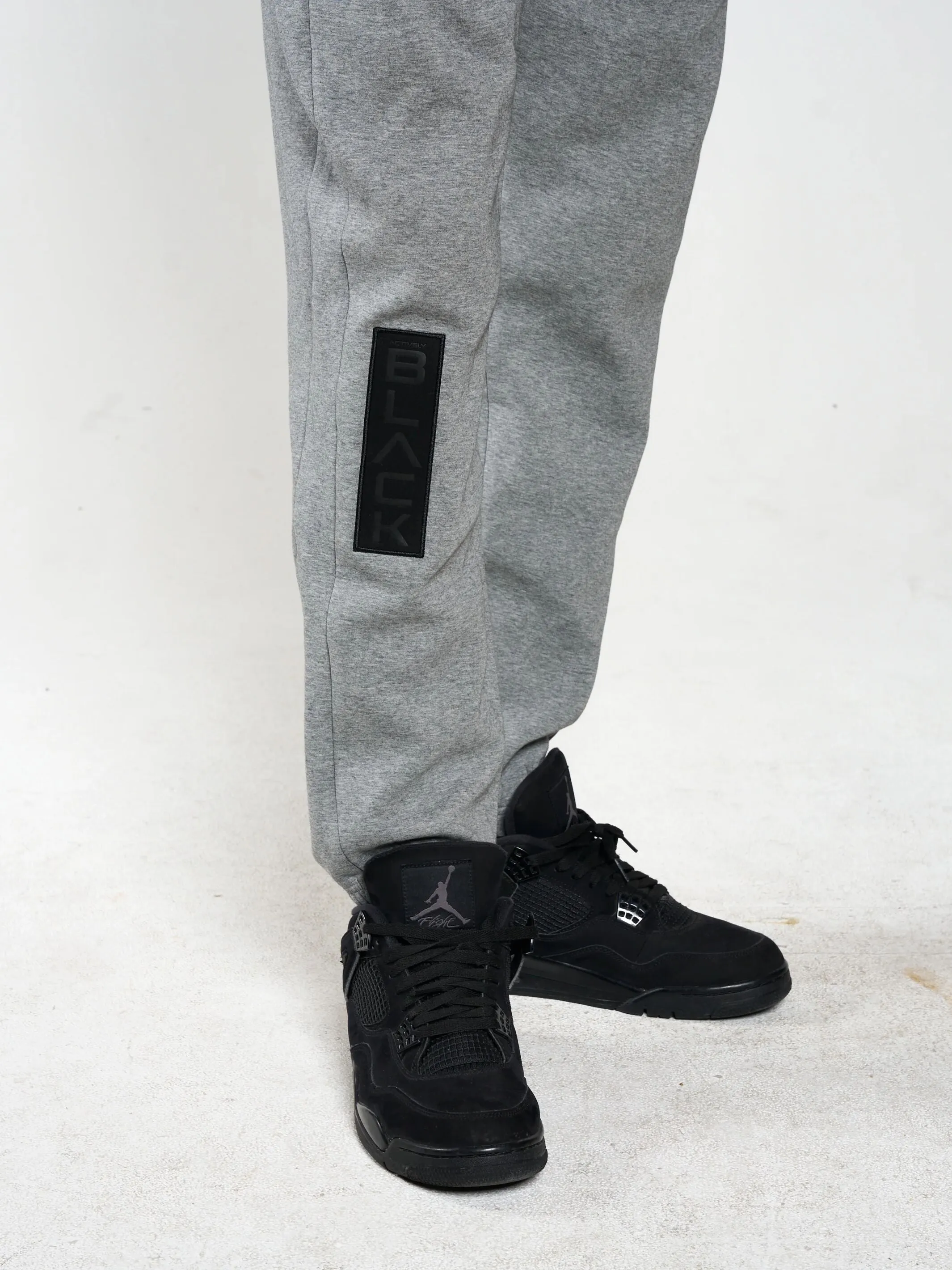 Unisex Embossed Patch Joggers