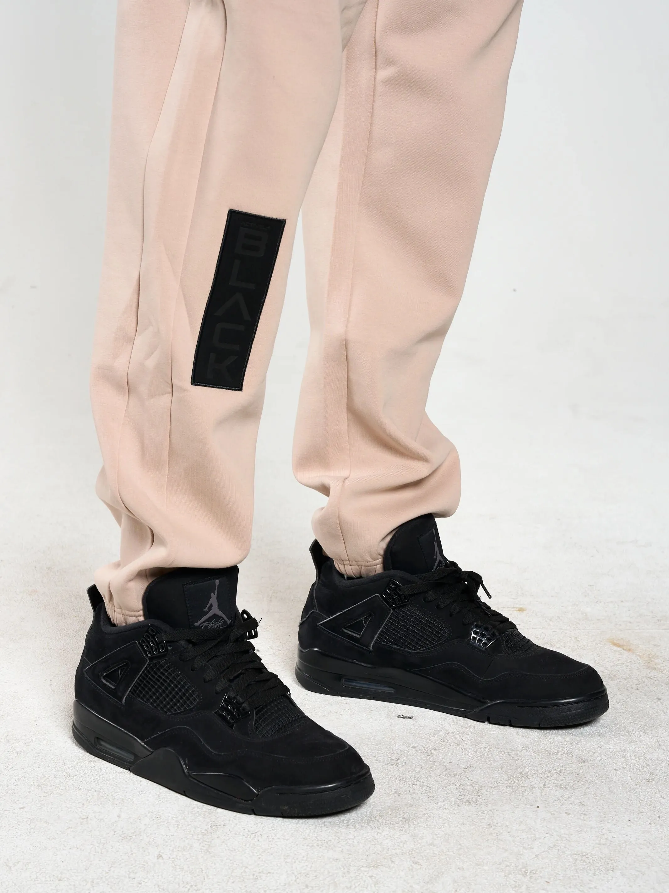 Unisex Embossed Patch Joggers