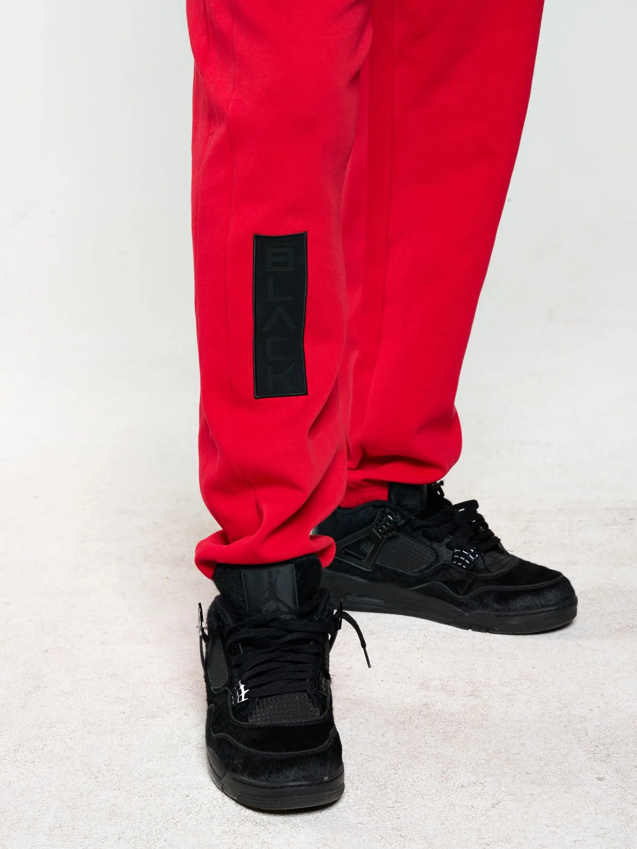 Unisex Embossed Patch Joggers