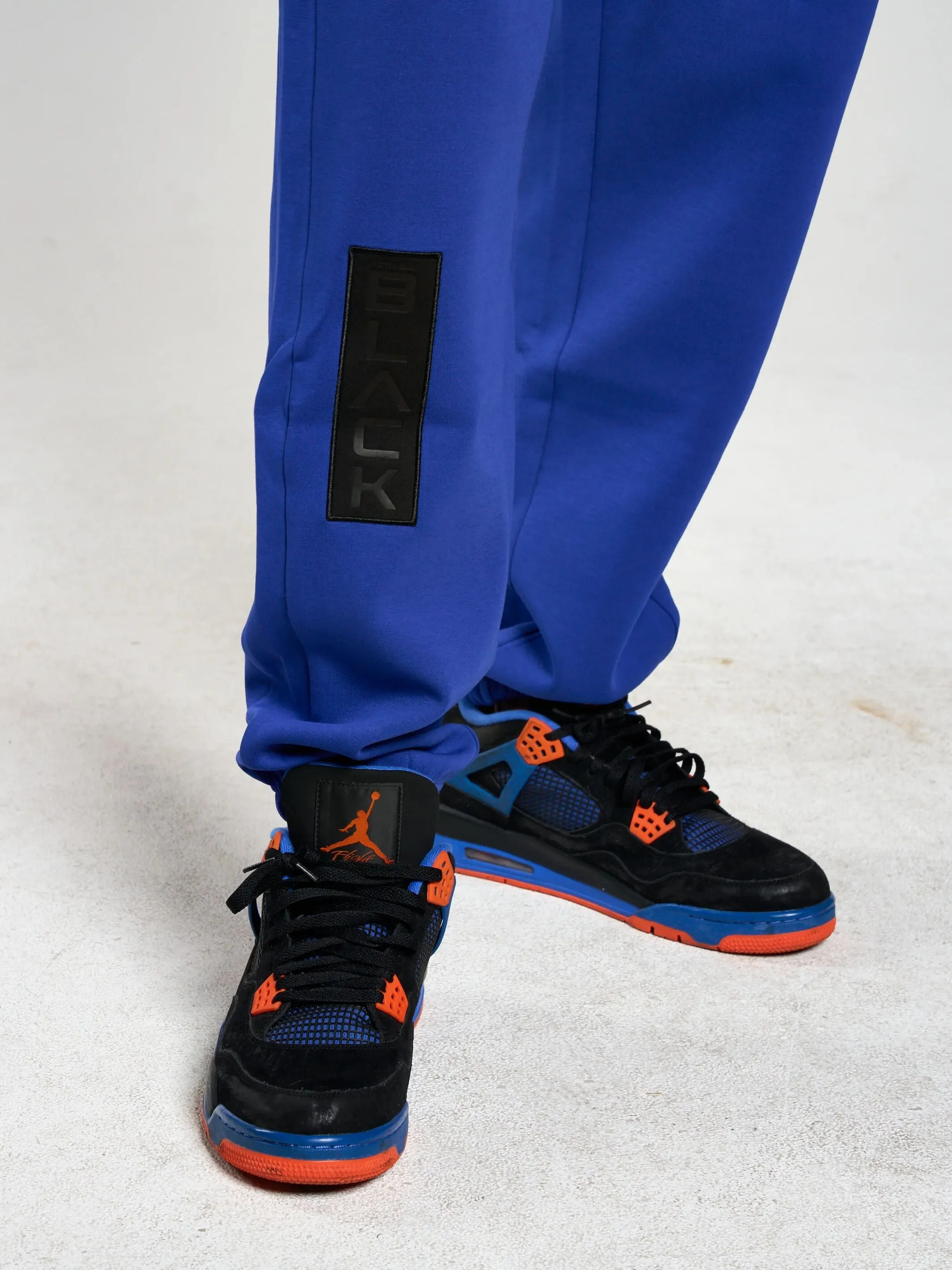 Unisex Embossed Patch Joggers