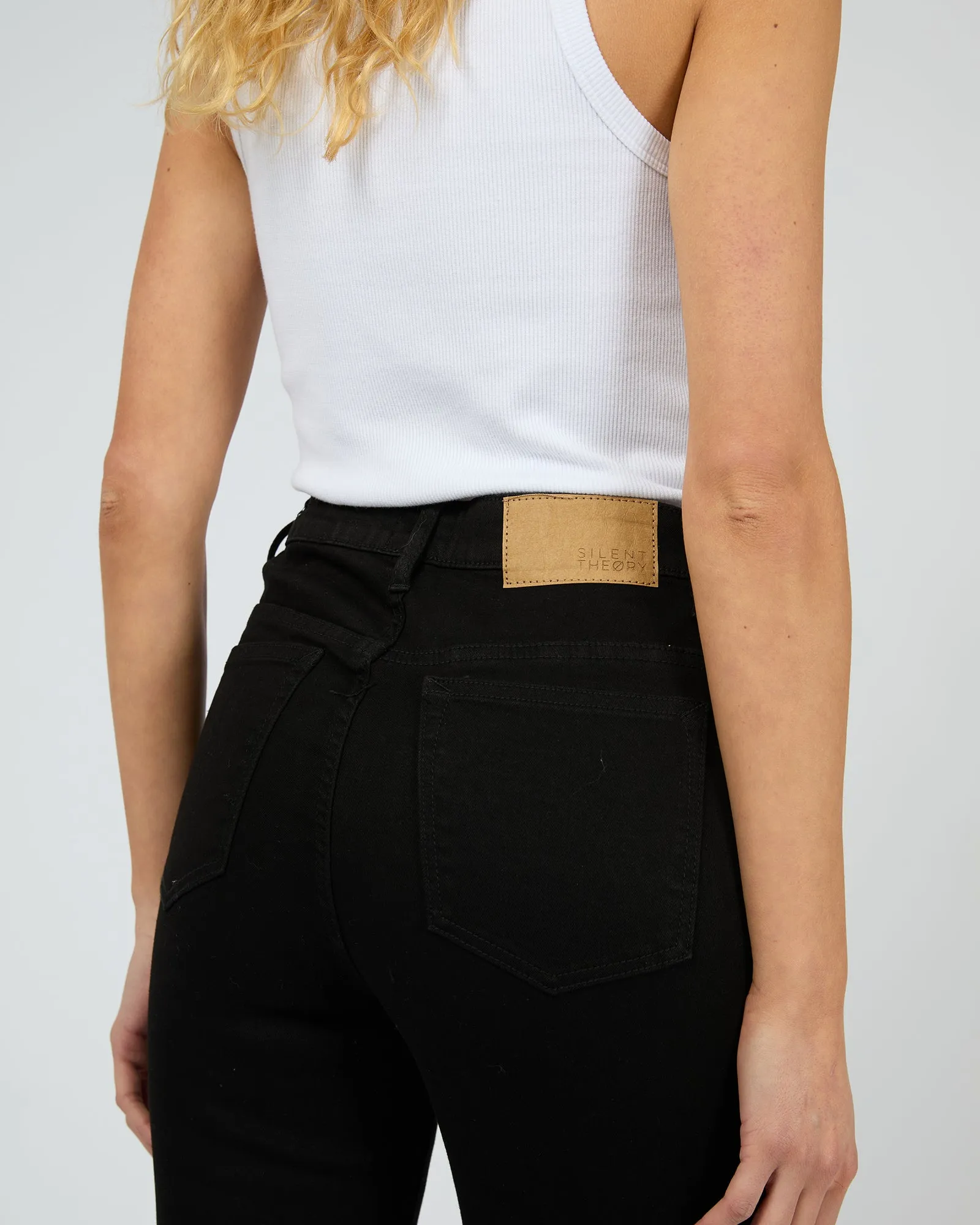 Vice High Skinny Jean Jet Black