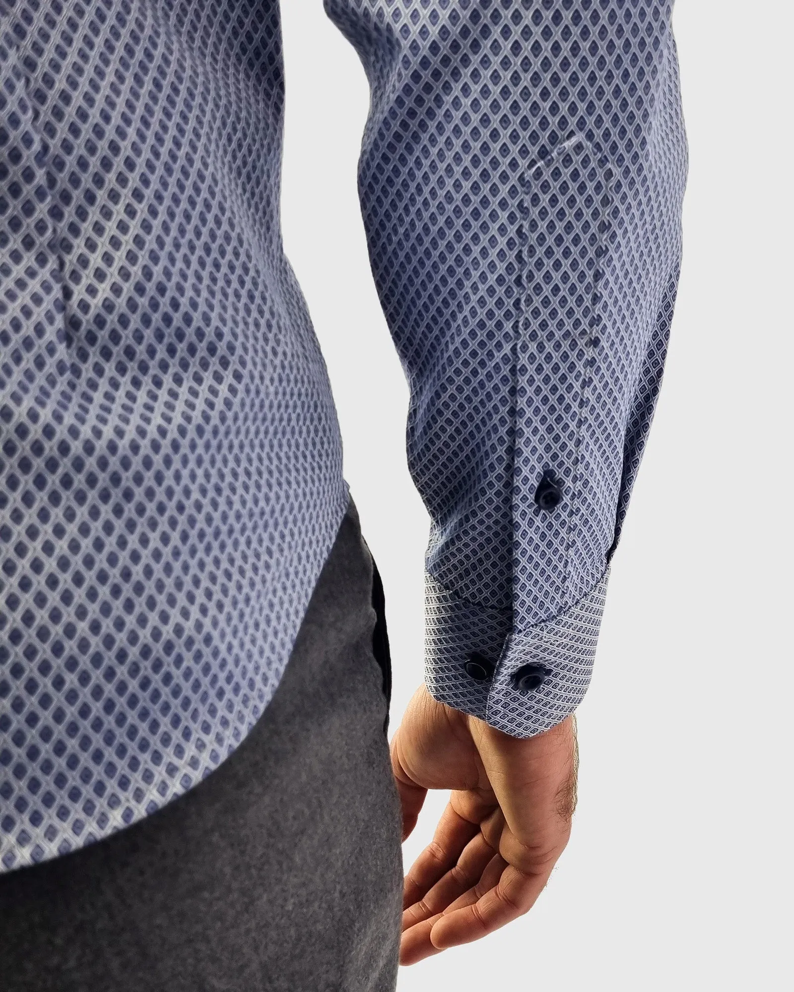 VINCENT & FRANKS S21CH0159 RYB-BLUE SLIM SC SHIRT