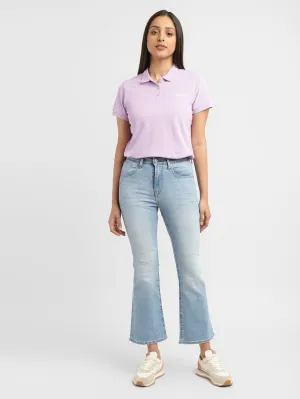 Women's 725 Blue Bootcut Fit High Rise Jeans