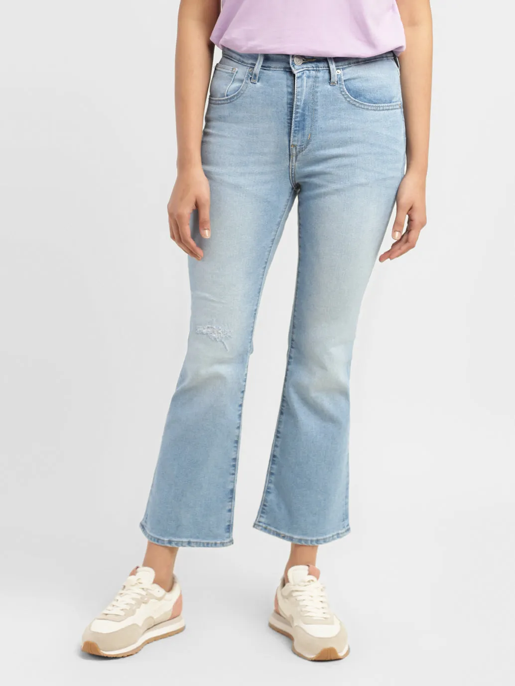 Women's 725 Blue Bootcut Fit High Rise Jeans