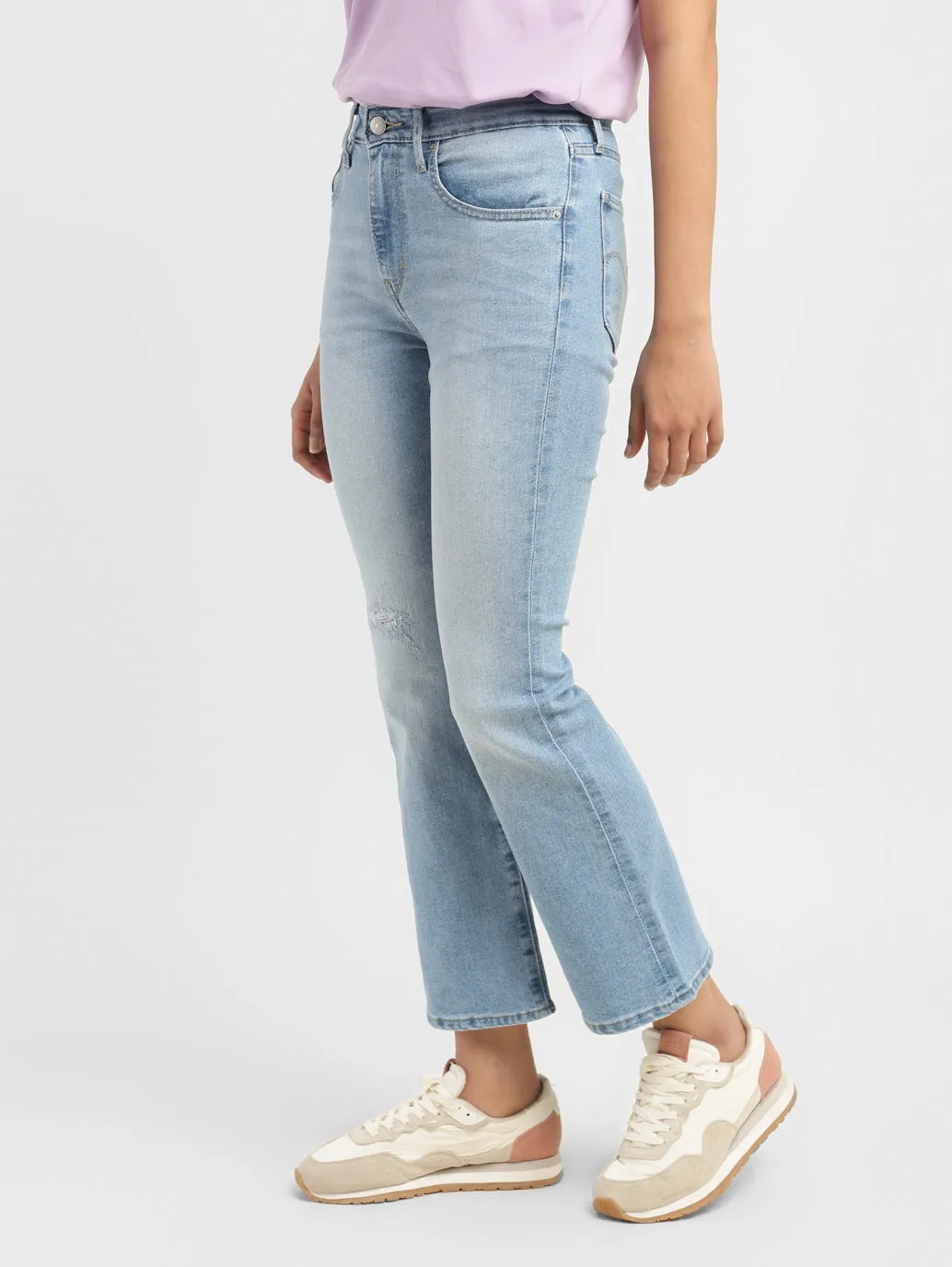 Women's 725 Blue Bootcut Fit High Rise Jeans
