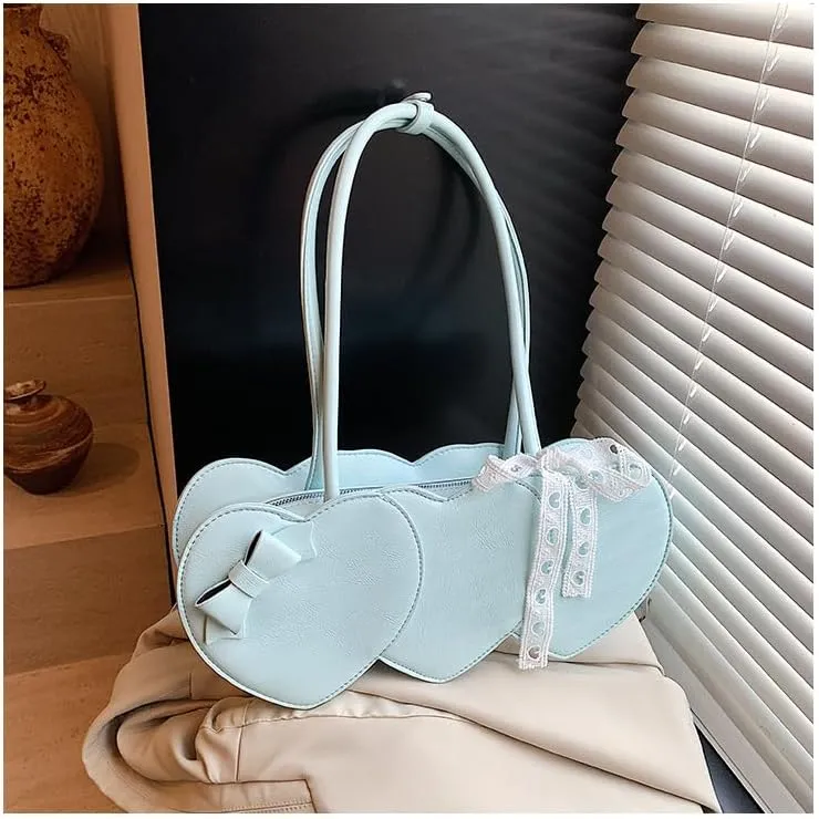 Women's heart-shaped handbag Stylish shoulder bag