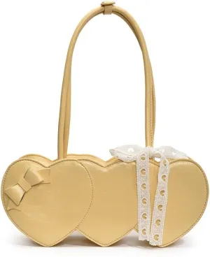 Women's heart-shaped handbag Stylish shoulder bag