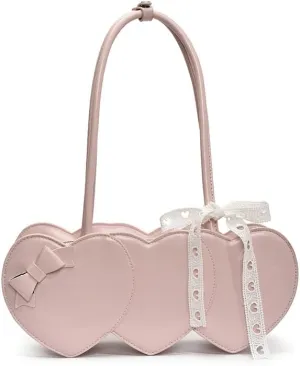 Women's heart-shaped handbag Stylish shoulder bag