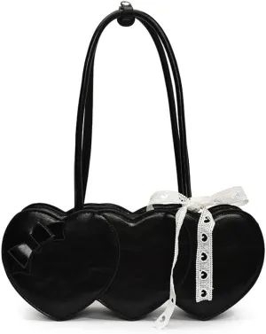 Women's heart-shaped handbag Stylish shoulder bag