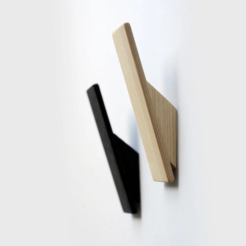 Wooden Wall Hooks - Set of 3